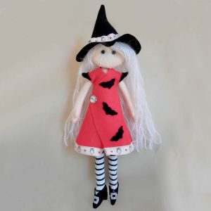 Linda Doll Vestido fucsia Halloween